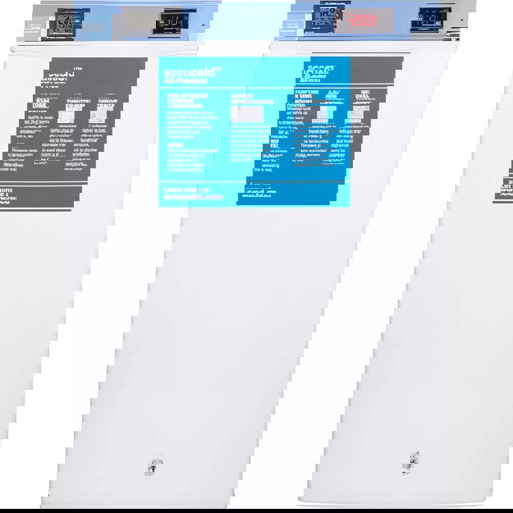 Pharmacy, Medical-Laboratory Freezer: 2 cu ft Capacity, -20 to -15 &deg; C, 18-1/2