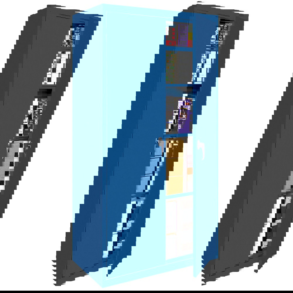 Storage Cabinets; Cabinet Type: Home Storage; Fixed Shelf; Lockable Storage ; Cabinet Material: Steel ; Width (Inch): 30in ; Depth (Inch): 15in ; Cabinet Door Style: Standard ; Height (Inch): 72in