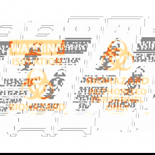 Cone & A Frame Floor Signs; Sign Type: Hazardous Materials ; Message/Graphic: Message & Graphic ; Overall Height: 19in ; Viewing Points: Two-View ; Features: Corrugated ; Number of Printed Sides: 4