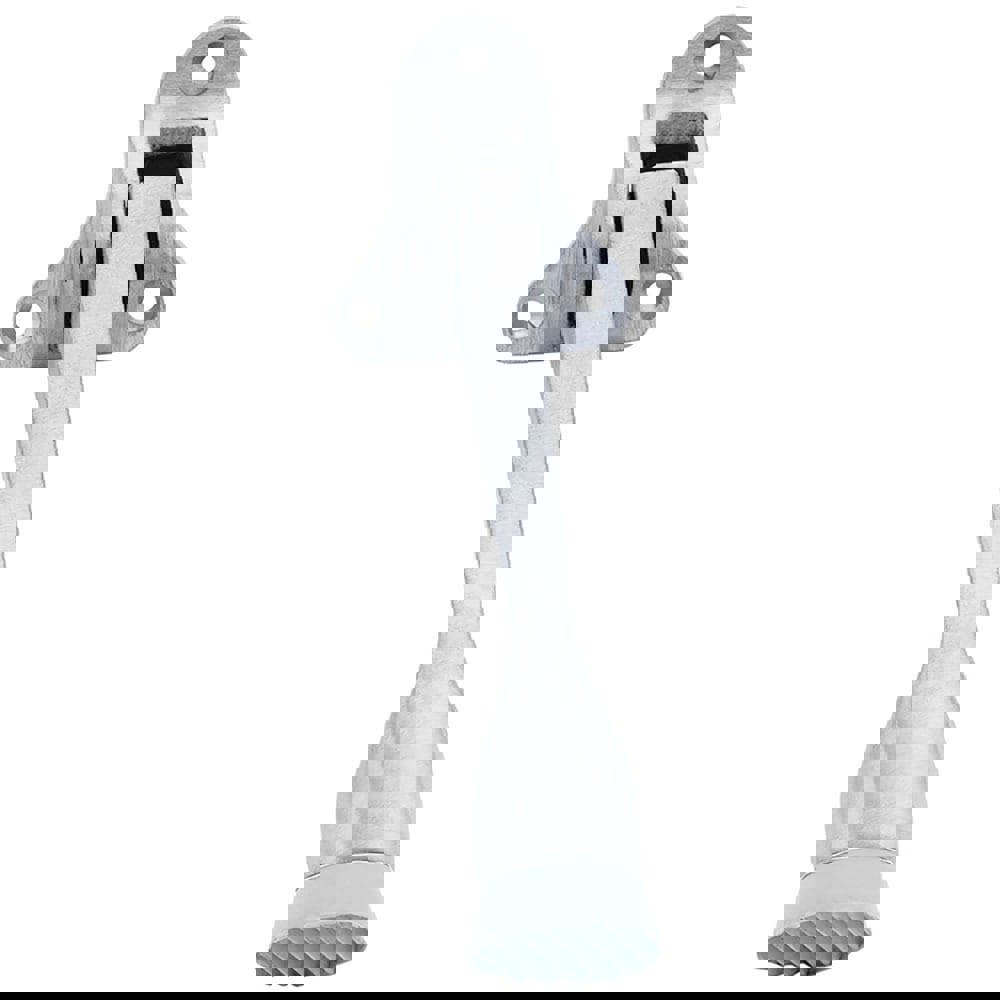 Stops; Type: Kick Down Floor Stop ; Finish/Coating: Aluminum (Satin) ; Projection: 4 (Inch); Mount Type: Floor ; UNSPSC Code: 31162804