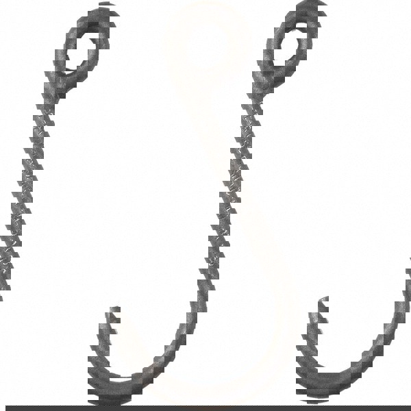 Eye Hooks; Chain Diameter: 0.2813in ; Work Load Limit: 1300lb ; Material: Alloy Steel ; Eye Inside Diameter: 0.75in ; Overall Length: 8.5in ; Eye Thickness: 0.75in