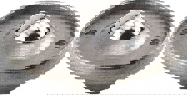 Ball Transfer: 15.9 mm Ball Dia, Carbon Steel, Round Base