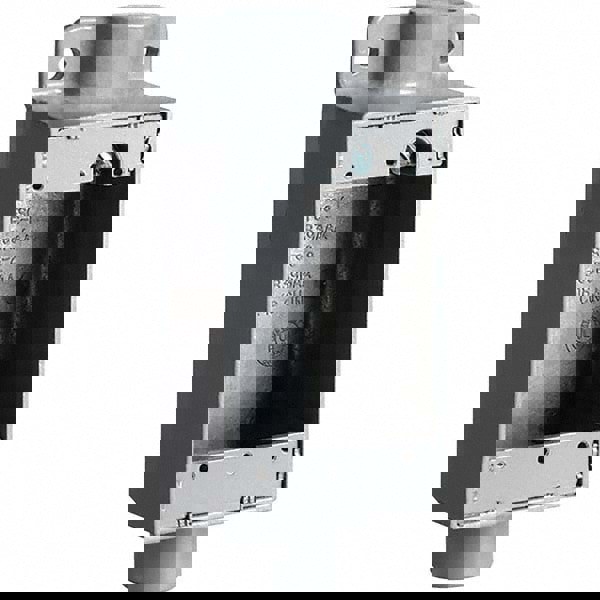 Electrical Device Box: Iron, Rectangle, 6-3/8