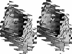 Electrical Device Box: Iron, Rectangle,