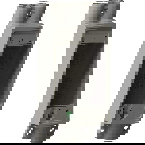 Electrical Device Box: Iron, Rectangle, 6-3/8