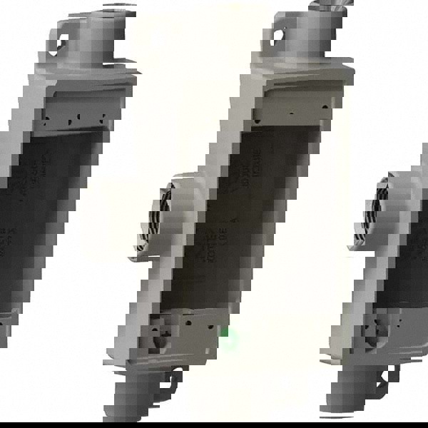 Electrical Device Box: Iron, Rectangle, 6-3/8