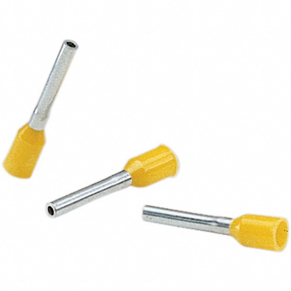 20 AWG, Partially Insulated, Crimp Electrical Wire Ferrule