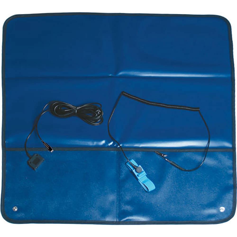 Anti-Static Table Mat: Static Dissipative, Polyvinylchloride, 24