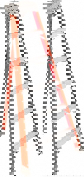 5-Step Fiberglass Step Ladder: Type IA, 6' High