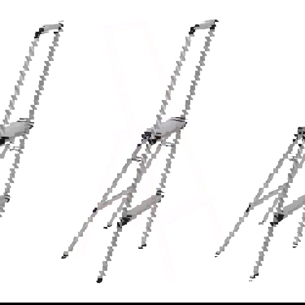 Step Stools; Stool Type: Folding Step ; Base Type: Ultra-Light Aluminum Step Stool; Extra wide top step and safety bar for stability; Non-Skid Rubber Feet; Ultralight and folds thin for portability and easy storage ; Load Capacity (Lb): 225.000