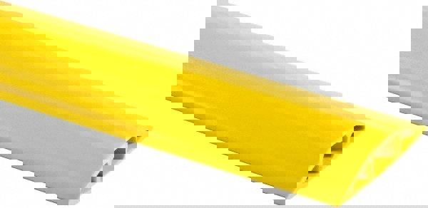 Floor Cable Cover: Polyvinylchloride, 1 Channel, 0.31