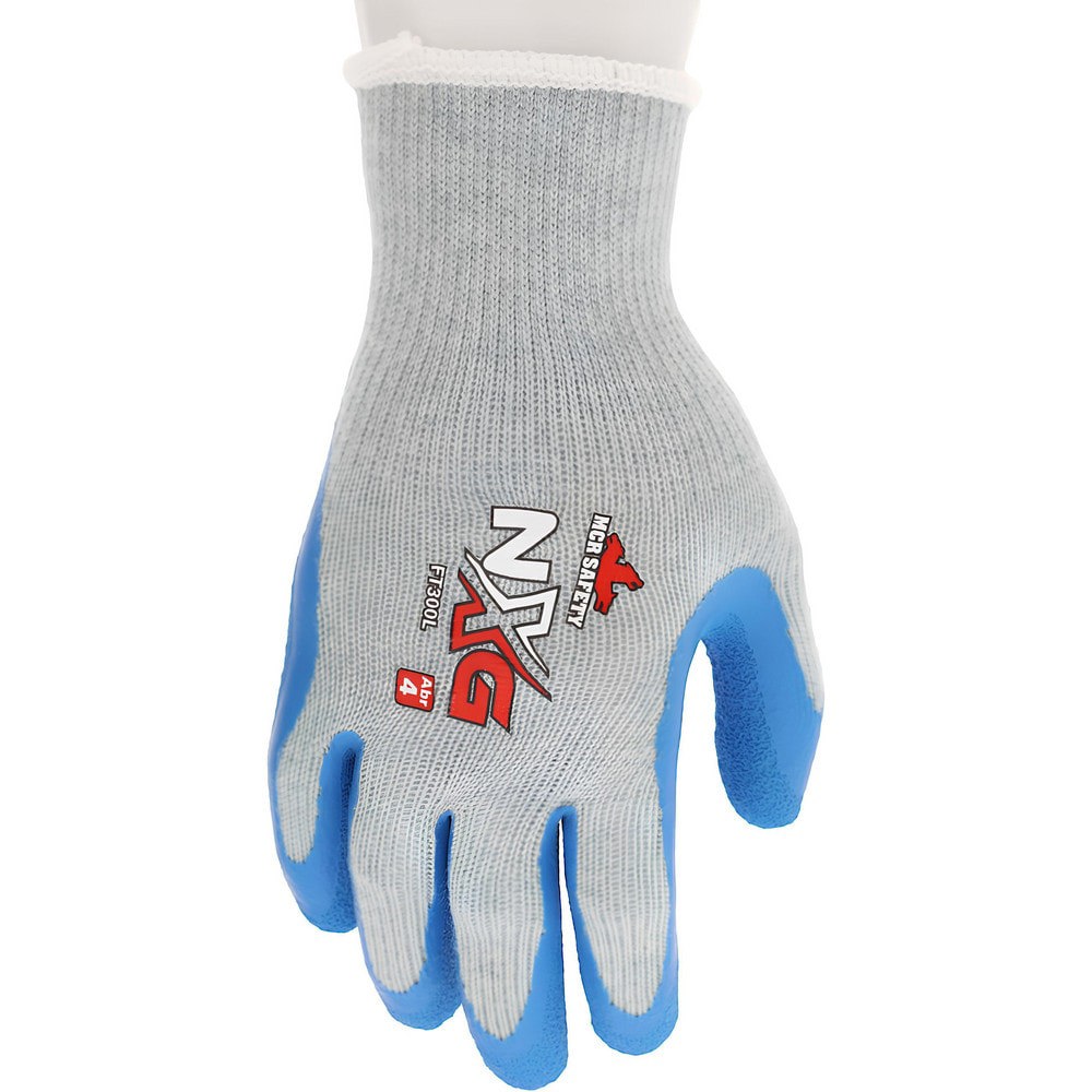 Work Gloves: Flex Tuff FT300, Size Small, Latex-Coated Cotton & Polyester, General Purpose