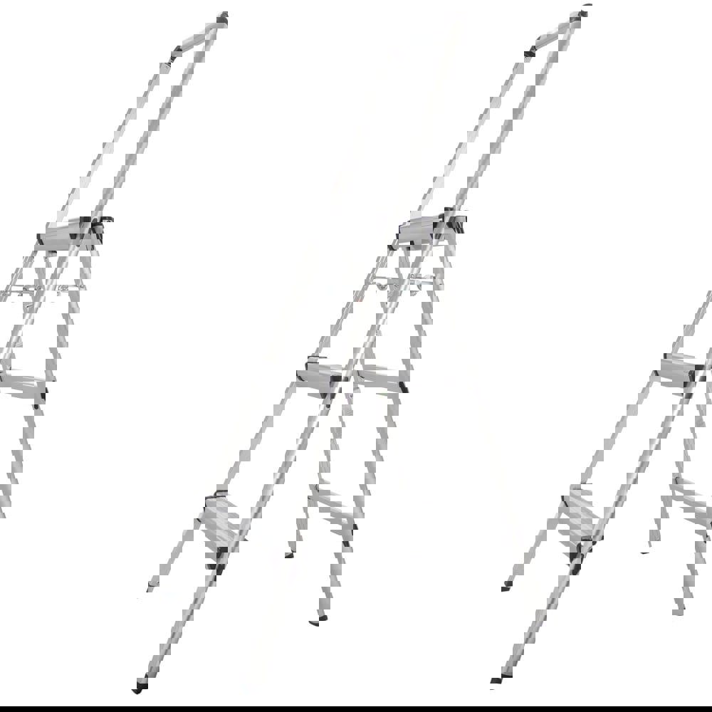 Step Stools; Stool Type: Folding Step ; Base Type: Ultra-Light Aluminum Step Stool; Extra wide top step and safety bar for stability; Non-Skid Rubber Feet; Ultralight and folds thin for portability and easy storage ; Load Capacity (Lb): 225.000