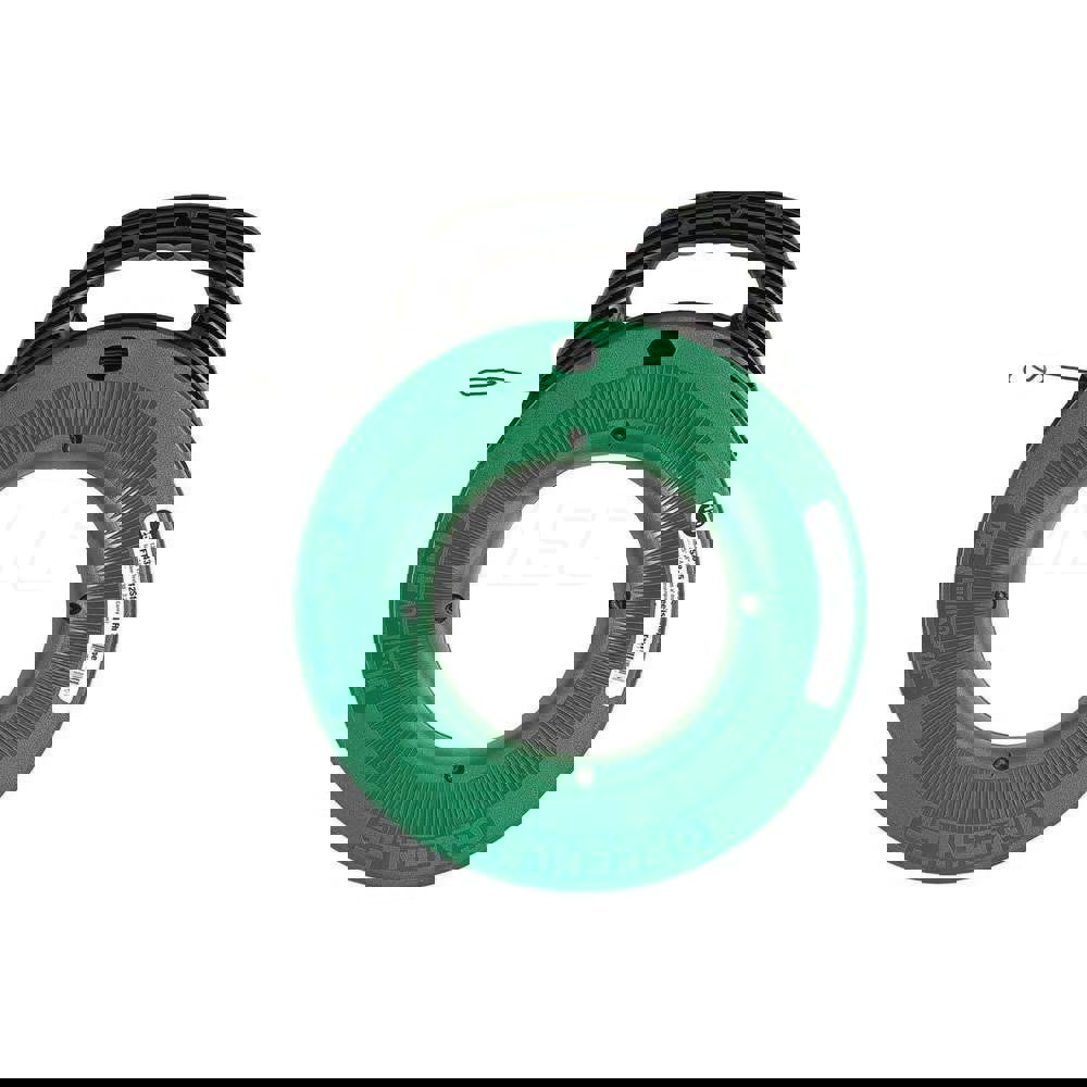 Fish Tape; Tape Type: Fish Tape ; Material: Steel; Plastic ; Tape Width (Decimal Inch): 1/8 ; Maximum Pulling Strength (Lb.): 400