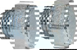 1/4 Thread, Steel, Zinc Plated, Filter Vent