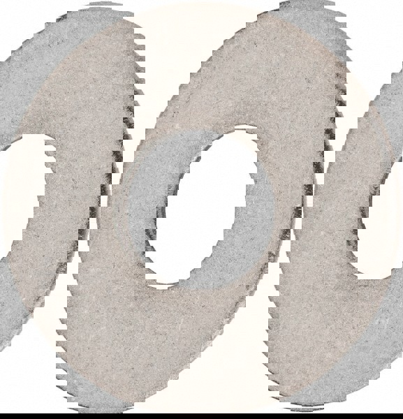 M20 Screw Fender Flat Washer: Grade 18-8 Stainless Steel, Plain Finish