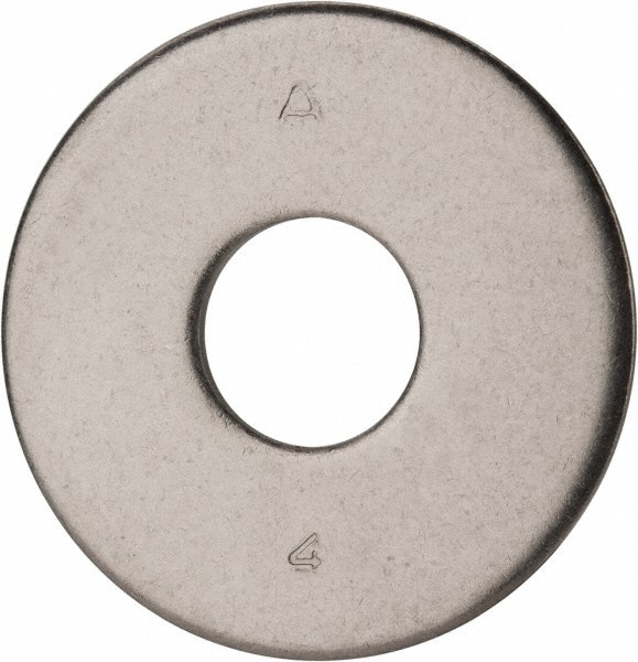 M16 Screw Fend Flat Washer: Grade 316 Stainless Steel, Plain Finish