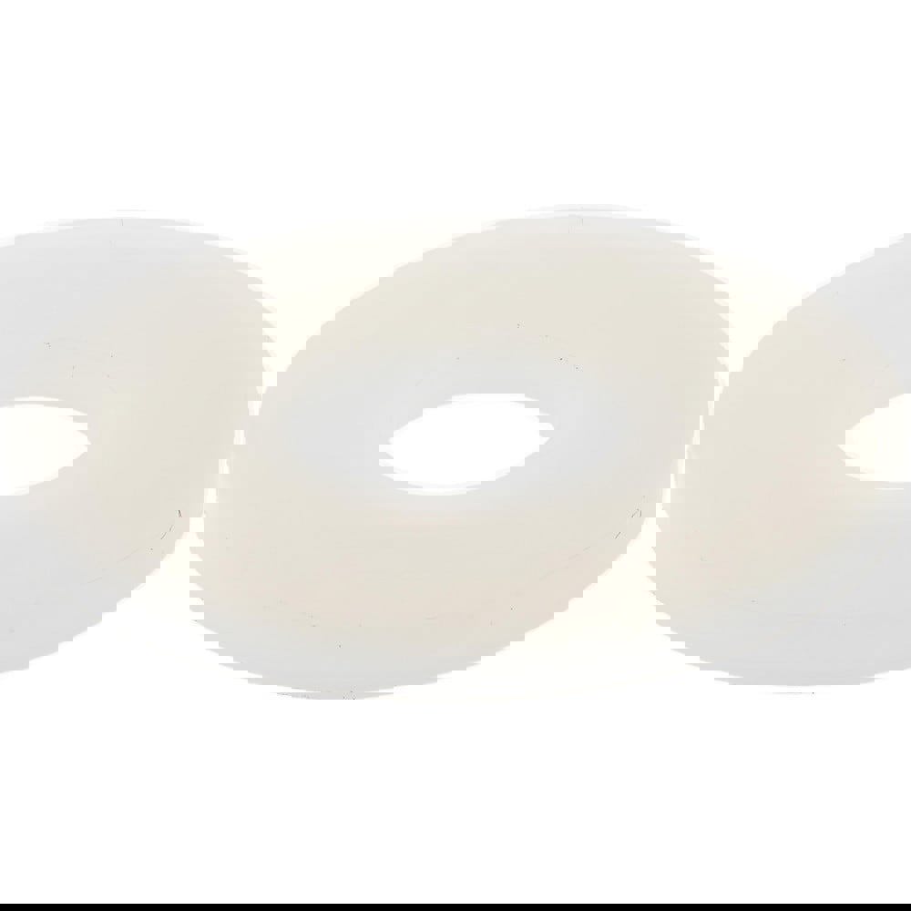 1/4 in Screw Standard Flat Washer: Nylon, Plain Finish