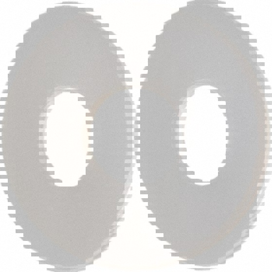 Standard Flat Washer: Nylon, Plain Finish