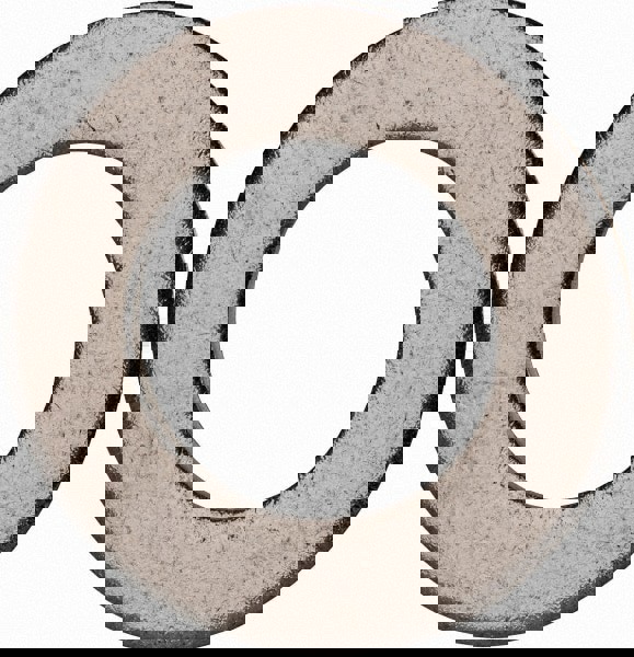 M27 Screw Standard Flat Washer: Grade 18-8 Stainless Steel, Plain Finish