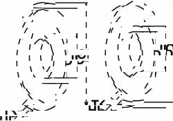 M36 Screw Standard Flat Washer: Grade 18-8 Stainless Steel, Plain Finish
