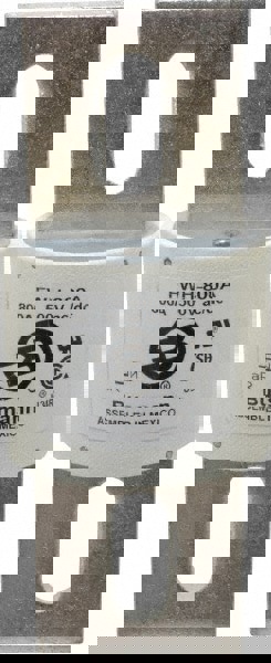 Cartridge Fast-Acting Fuse: 800 A, 6-15/