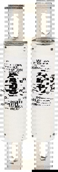 Cartridge Fast-Acting Fuse: 150 A, 5-3/3