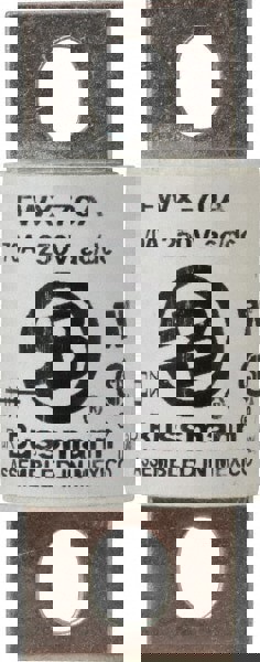 Flush End Fast-Acting Fuse: 70 A