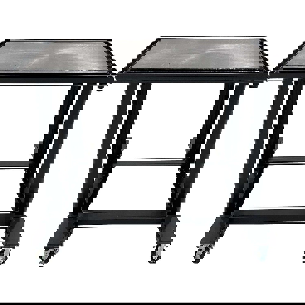 Mobile Work Centers; Center Type: Mobile Workstation ; Load Capacity: 2000 ; Height (Inch): 37 ; Number Of Bins: 0 ; Color: Black ; Overall Depth: 36