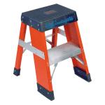 2-Step Fiberglass Step Ladder: Type IA, 22-3/4