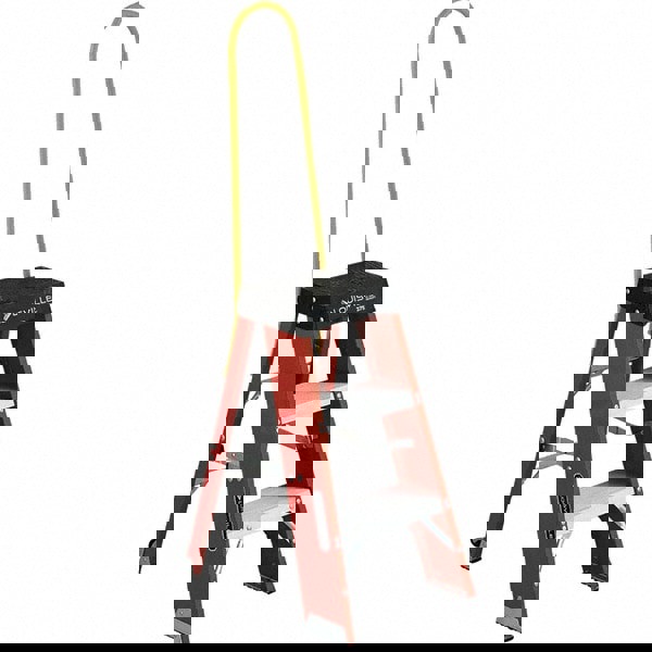 3-Step Fiberglass Step Ladder: Type IAA, 3' High