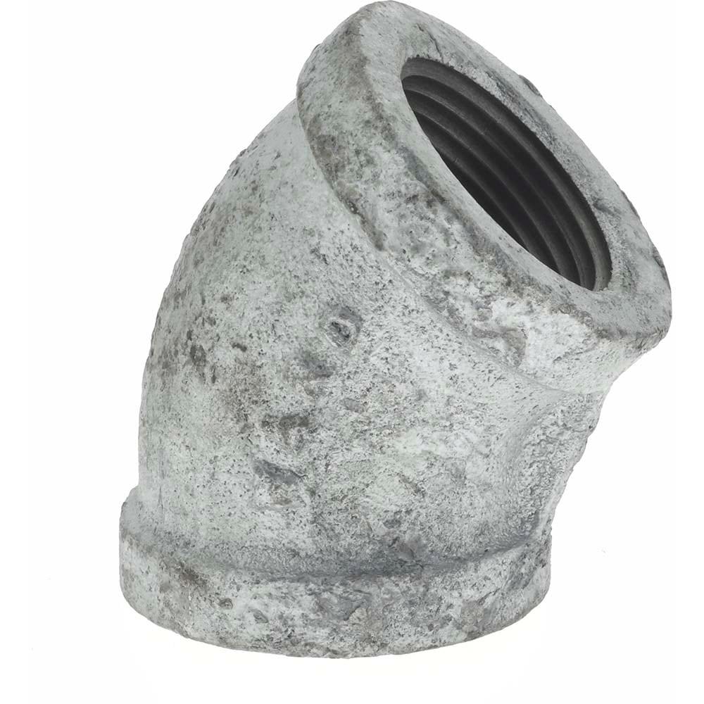 Malleable Iron Pipe 45 &deg; Elbow: 1