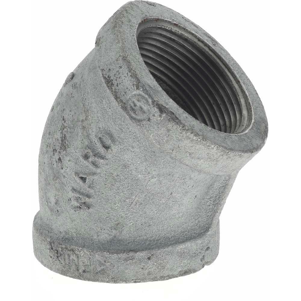 Malleable Iron Pipe 45 &deg; Elbow: 1-1/4