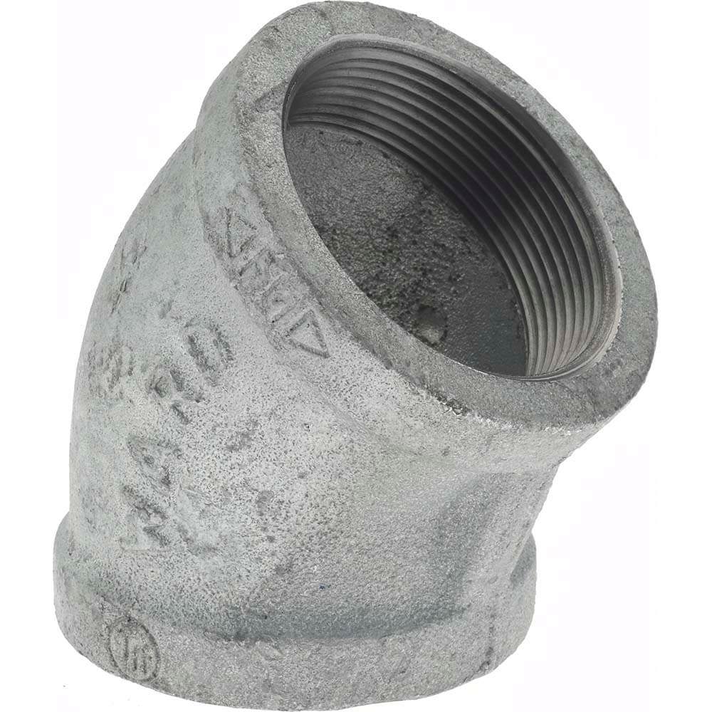 Malleable Iron Pipe 45 &deg; Elbow: 2