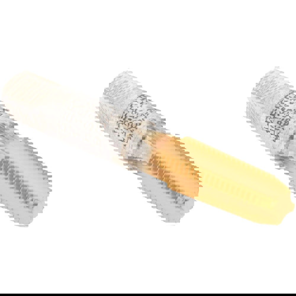 Standard Pipe Tap: 1/16-27, NPT, 4 Flutes, High Speed Steel, TiN Finish