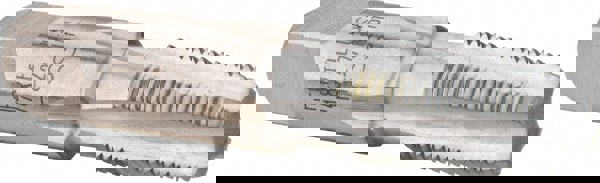 Standard Pipe Tap: 1/8-27, NPT, 4 Flutes, High Speed Steel, Chrome Finish