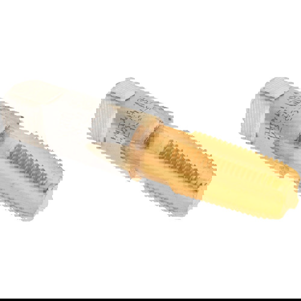 Standard Pipe Tap: 1/8-27, NPT, 4 Flutes, High Speed Steel, TiN Finish