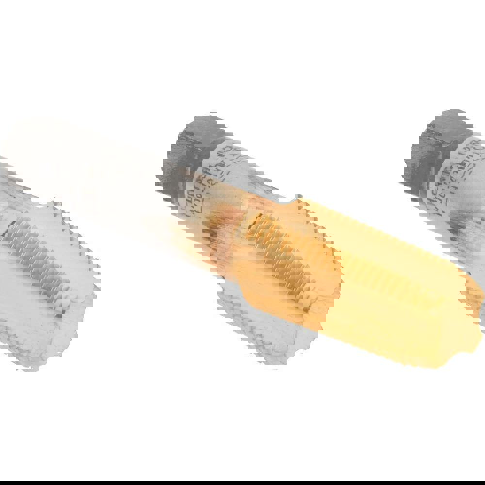 Standard Pipe Tap: 1/8-27, NPT, 4 Flutes, High Speed Steel, TiN Finish