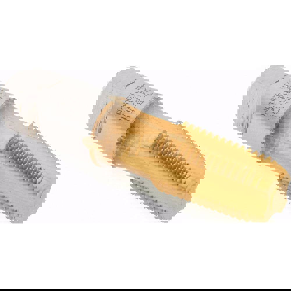 Standard Pipe Tap: 1/4-18, NPT, 4 Flutes, High Speed Steel, TiN Finish