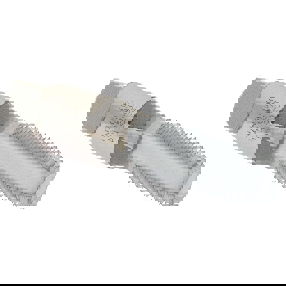 Standard Pipe Tap: 1/4-18, NPTF, 4 Flutes, High Speed Steel, Chrome Finish