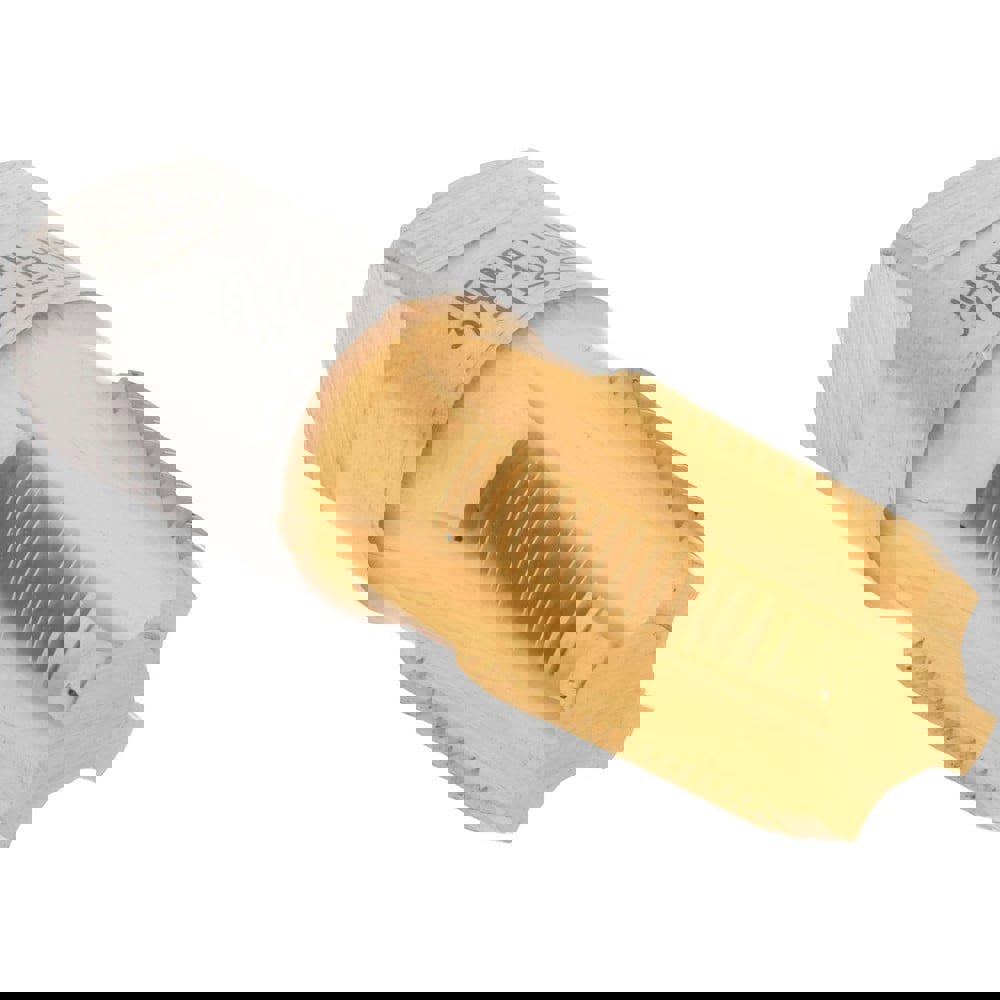 Standard Pipe Tap: 3/8-18, NPT, 4 Flutes, High Speed Steel, TiN Finish