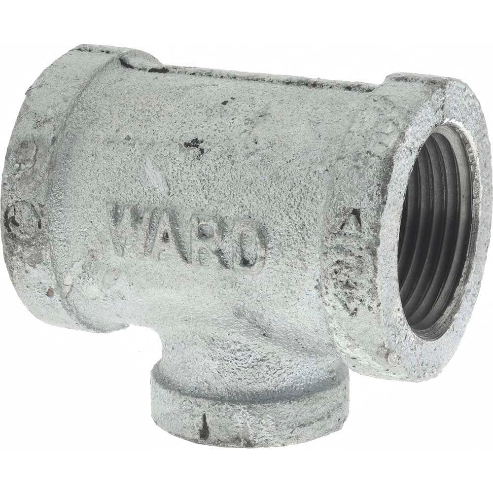 Malleable Iron Pipe Reducer: 1 x 1 x 1/2