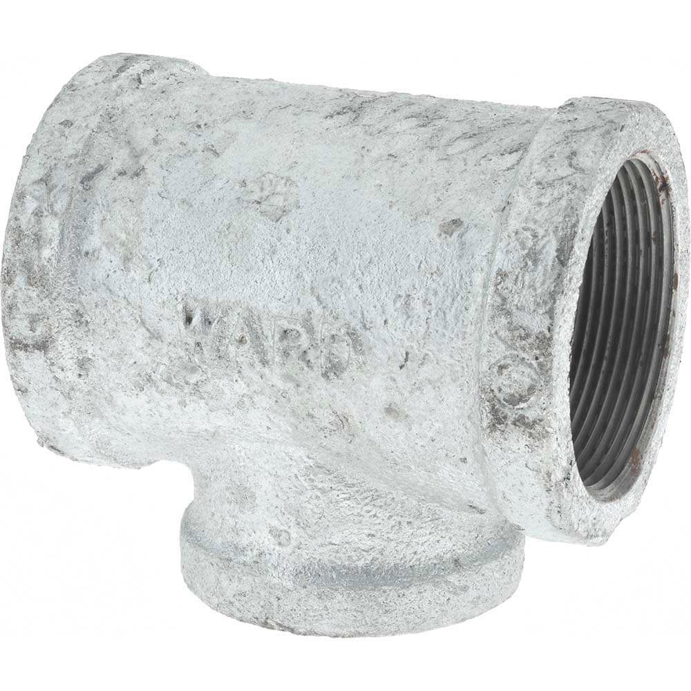Malleable Iron Pipe Reducer: 2 x 2 x 1-1/2