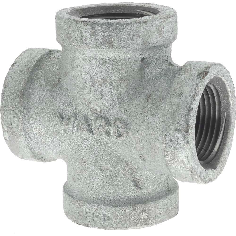 Malleable Iron Pipe Cross: 3/4