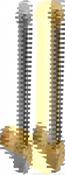 4-1/4 Inch Long Sight, 1/2 Inch Thread Size, Buna-N Seal Short Elbow, Vented Oil-Level Indicators and Gauge