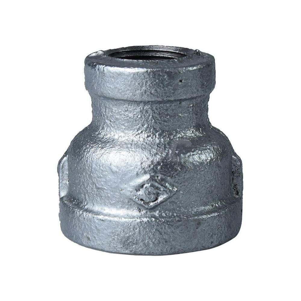Malleable Iron Pipe Reducing Coupling: 3/4 x 3/8