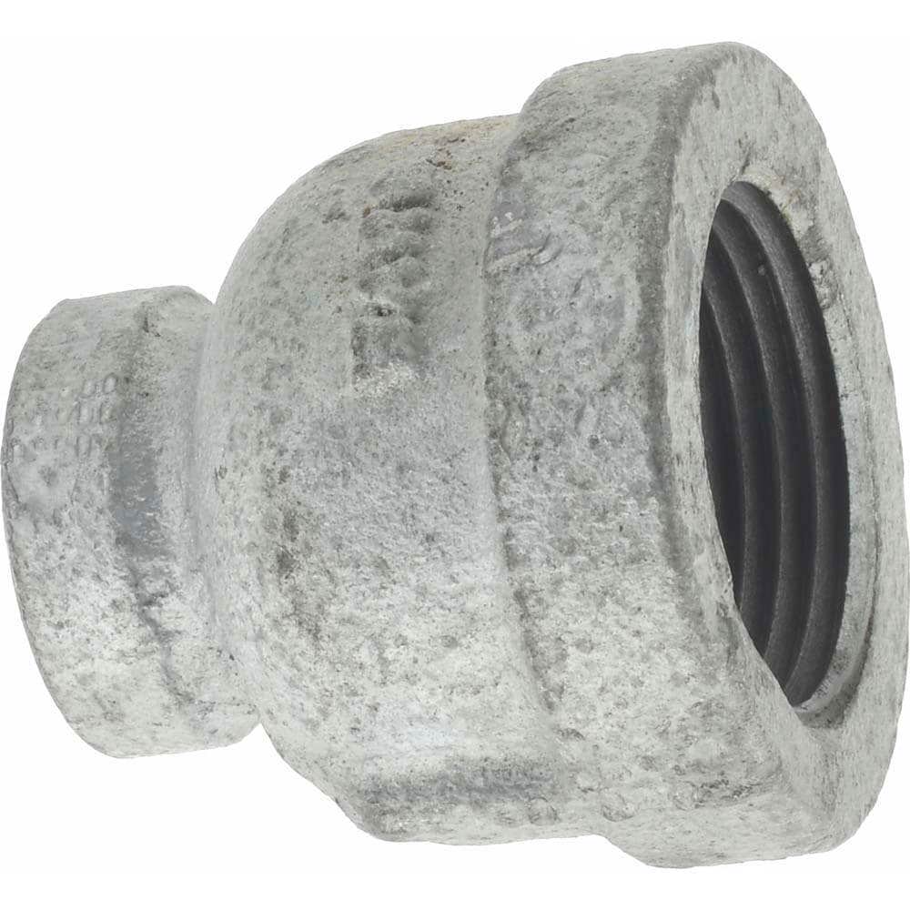 Malleable Iron Pipe Reducing Coupling: 3/4 x 1/4