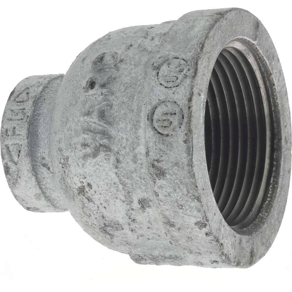 Malleable Iron Pipe Reducing Coupling: 1-1/4 x 1/2