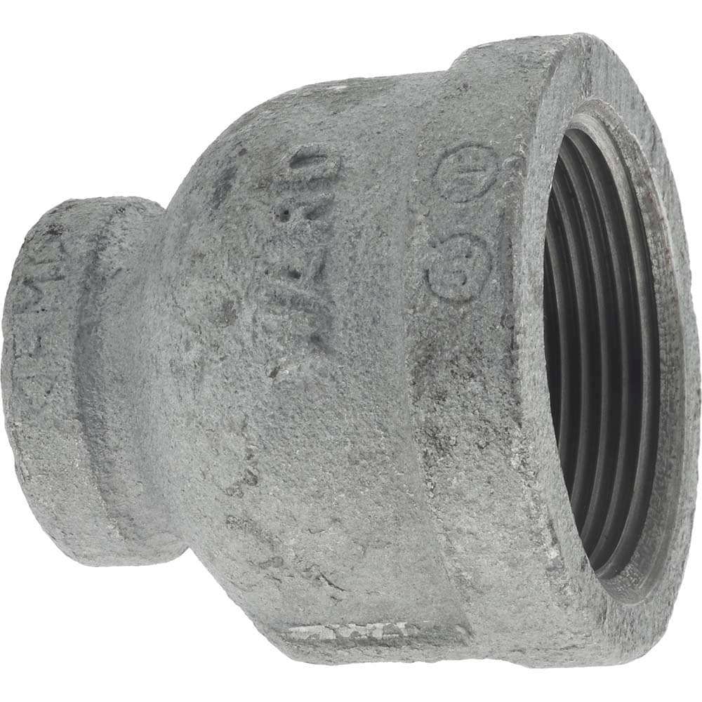 Malleable Iron Pipe Reducing Coupling: 1-1/2 x 3/4