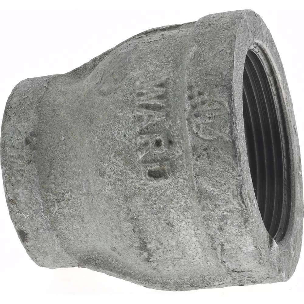 Malleable Iron Pipe Reducing Coupling: 1-1/2 x 1